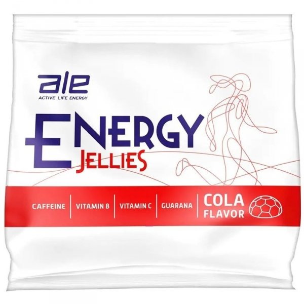 ALE Energy Jellies, Żelki o smaku Coli z Kofeiną i Guaraną