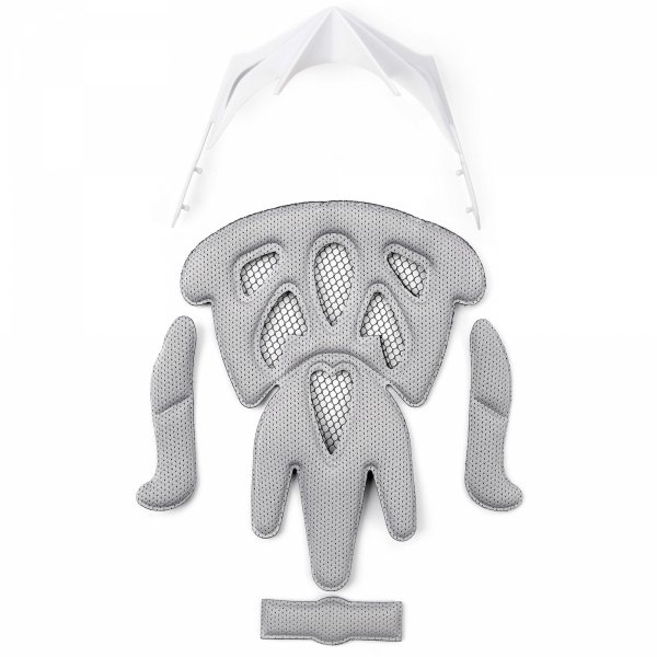 Kask Rowerowy Meteor MV29 Drizzle  L 58-61 cm Biało-Różowy