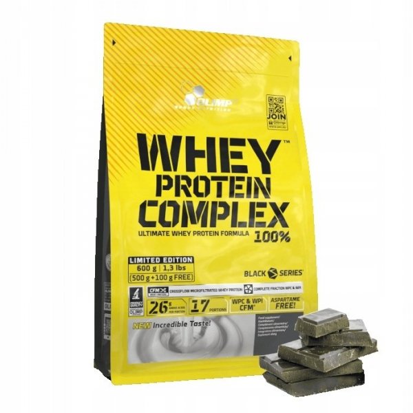  Olimp Whey Protein Complex 100% 600g (500g+100g free) Czekolada