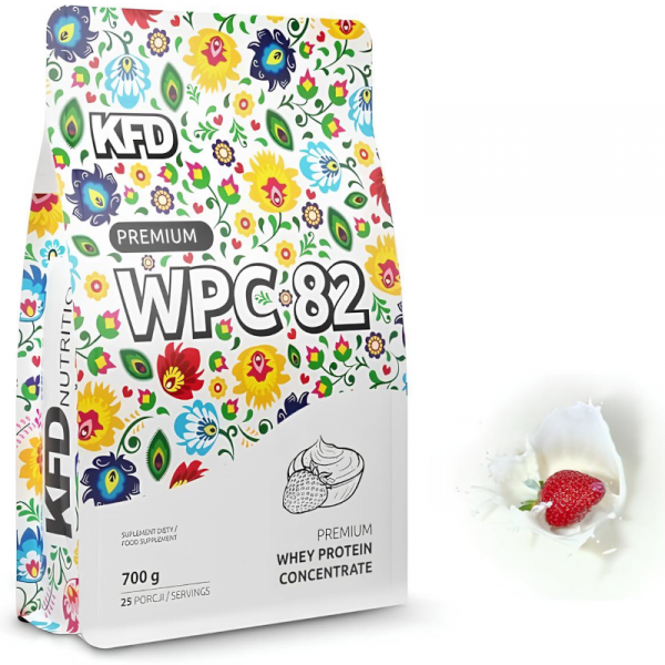  KFD Premium WPC 82 700g Jogurt-Truskawka