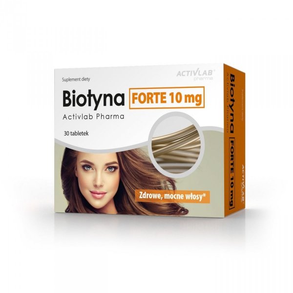 Biotyna Forte 10 mg Activlab 30 tab.