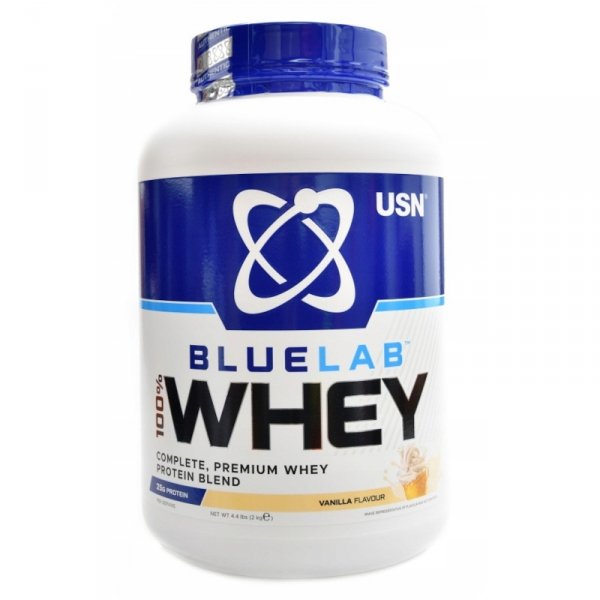 USN Blue Lab 100% Whey Protein 2000g Wanilia