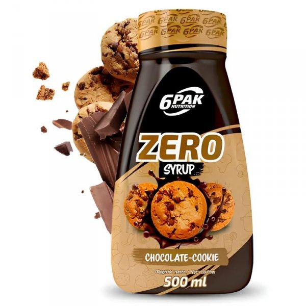 6PAK Syrup ZERO 500ml smak Chocolate Cookie