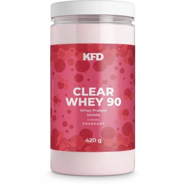 KFD Clear Whey 90 420g Oranżada