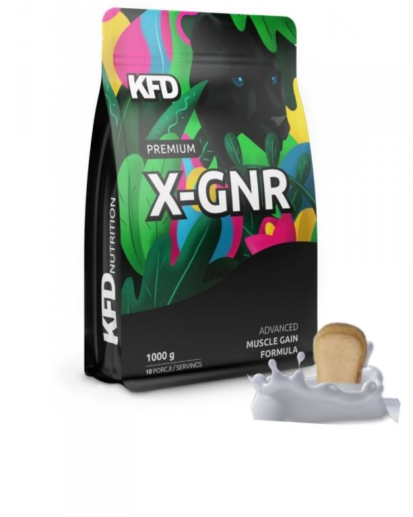 X-Gainer KFD Premium 1000 g Śmietankowo- Biszkoptowy