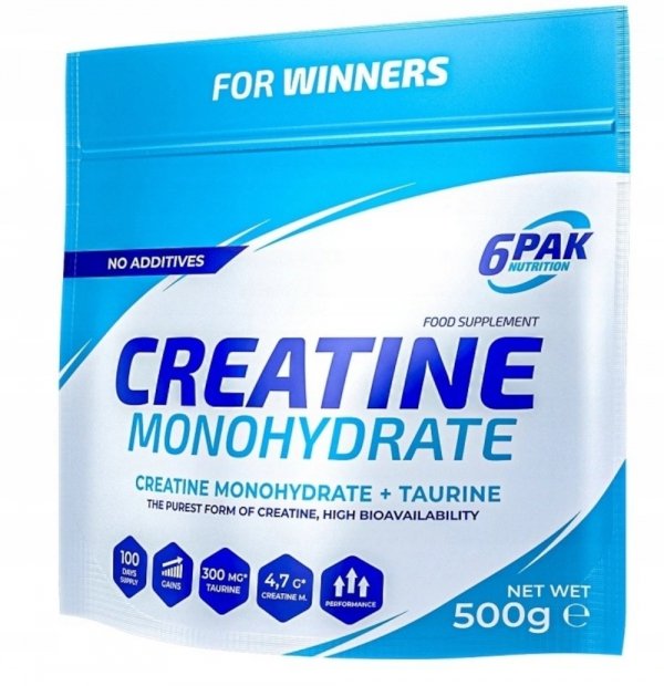 Kreatyna 6PAK Creatine Monohydrate 500g