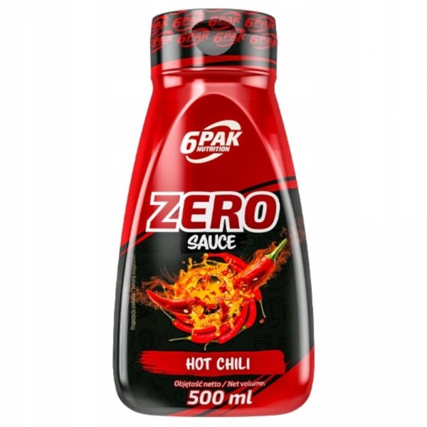 6PAK Sauce ZERO Hot Chili
