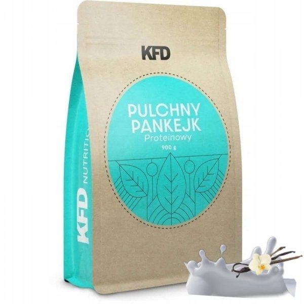 Pulchny Pankejk Proteinowy KFD 900g Waniliowo-Śmietankowy
