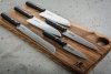 Nóż Masahiro Sankei Santoku 165mm Czarny [35841] uniwersalny