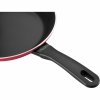 Patelnia Płytka 24 Cm Czerwona Caprera Ballarini