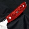 Nóż Dellinger SANDVIK NOTHERN SUN Santoku 185 mm [K-H204] Red