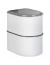 Pojemnik metalowy 2,2l LOFT biały MATT Wesco