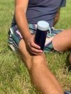 Lund London Kubek podróżny 350ml indygo/biały, Travel