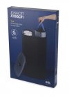 JJ-Kosz podwójny na pranie 60 l Tota, czarny
