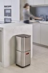 JJ - Kosz do segregacji śmieci 40 l Totem Compact,