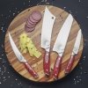 Nóż Dellinger SANDVIK NOTHERN SUN Santoku 185 mm [K-H204] Red