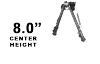 Bipod Leapers składany Tactical OP QD 8-12.4