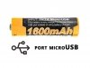 Akumulator Fenix USB ARB-L14U (14500 1600 mAh 1,5 V)