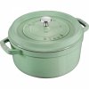 Garnek żeliwny Okrągły 6.7l Miętowy La Cocotte Staub