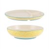 TYP-Zestaw miska + talerz Yellow World Foods