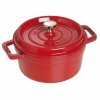 Garnek żeliwny Okrągły 2.6l Czerwony La Cocotte Staub