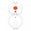 Butelka ION8 BPA Free Sonic Blue Motivator