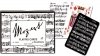 Karty Piatnik Mozart, black and white