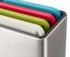JJ-Zestaw 4 desek do krojenia Folio™, srebrny