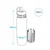 Butelka Ion8 Bpa Free I8rf1000blu Blue