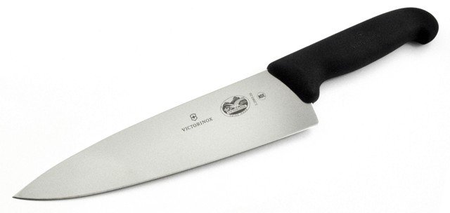Nóż szefa kuchni Victorinox Fibrox 5.2063.20 — szerokie ostrze 20 cm