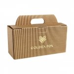 Szklanki do whisky Golden Fox Luna Fox Silver zdobione odlewanym elementem 2 szt.