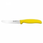 Pikutek nóż ząbkowany Ambrogio Sanelli Supra 11cm żółty