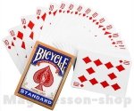 Karty Bicycle Standard Rider Back Niebieskie