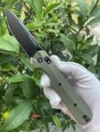 Nóż KNIVESPL The First OD Green G10 14C28N