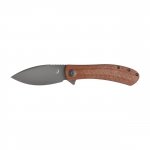 Nóż składany Trollsky Knives Mandu brązowy Micarta
