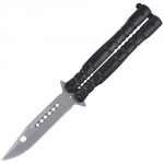 Nóż motylek K25 02131 Balisong Black