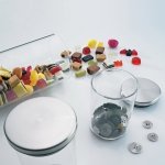 KELA-Pojemnik szklany 1,1 l stal Baker