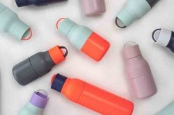 Lund London Butelka S 250ml. mięta/czerwień, Skittle Active