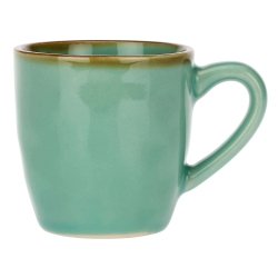 ROSE&amp;TULIPANI CONCERTO VERDE ACQUA Zestaw 6 filiżanek do espresso 90 ml