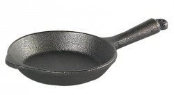 Mini patelnia 8cm z żeliwną rączką