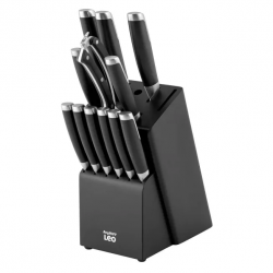 Zestaw noży Berghoff Graphite 13-częściowy z blokiem