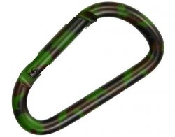 Karabińczyk Mil-Tec aluminiowy Classic - 75 mm (15923080)