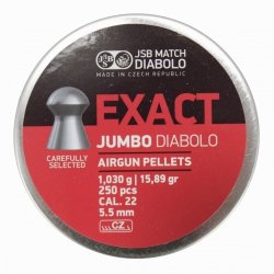 Śrut Diabolo JSB EXACT 5,50 mm 1op=250szt.