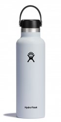 Hydro flask Butelka 21oz Standard  Mouth Flex Cap White