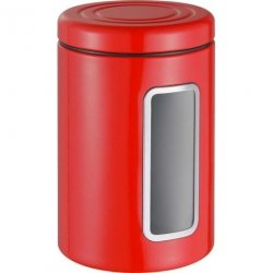 Pojemnik czerwony z okienkiem CL 2l Wesco