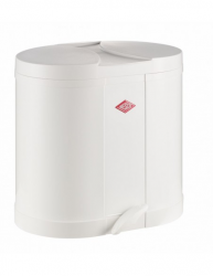 Kosz na śmieci biały 2x15l BETA Wesco