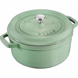 Garnek żeliwny Okrągły 6.7l Miętowy La Cocotte Staub