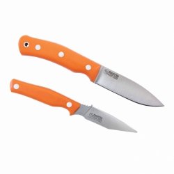 Zestaw noży Casström Hunter's Combo, Orange G10