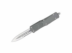 Nóż CobraTec Large FS-X Grey Dagger 1-Side Serr