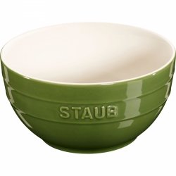 Miska Okrągła 17 Cm, Zielony Serving Staub